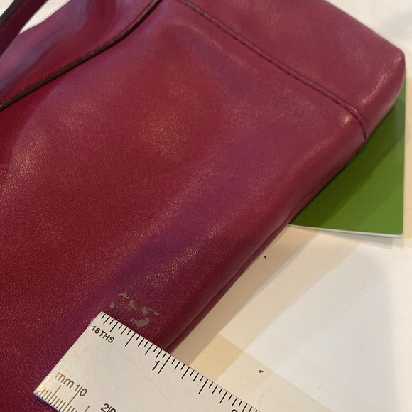 Kate Spade Fremont Place Julian Crossbody Bag - Red Plum Leather GUC - Picture 13 of 15